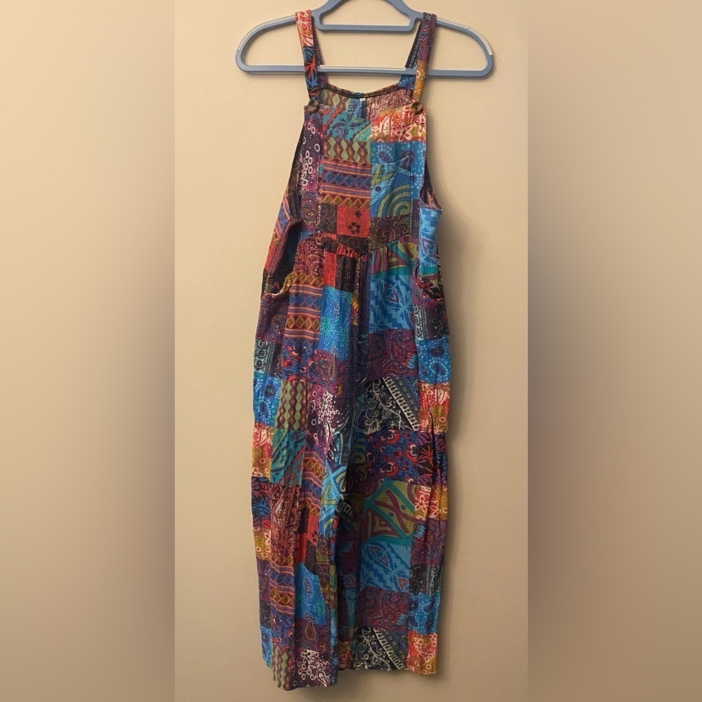 Boho Colorful Patchwork Jumpsuit